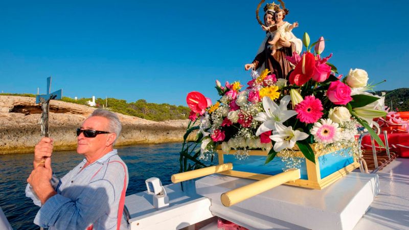 Las Fiestas del Carmen en Ibiza: la patrona de los marineros